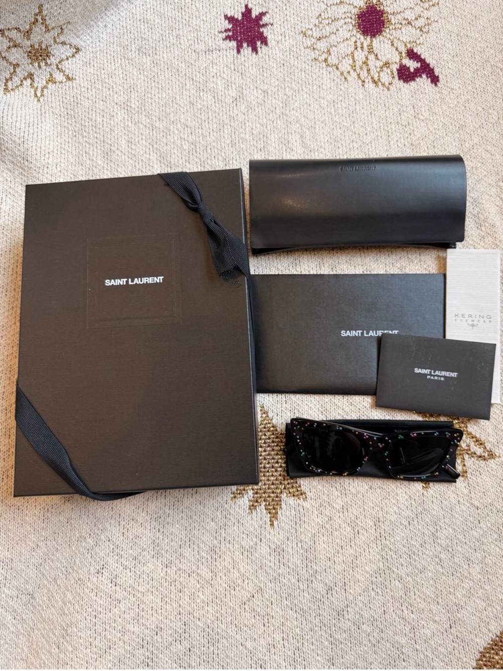 SAINT LAURENT Limited Edition Mica Sunglasses